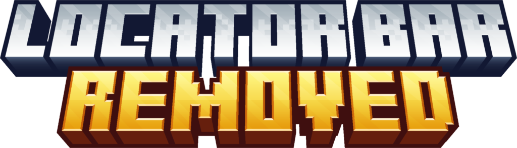 locator bar removed datapack/mod title image minecraft